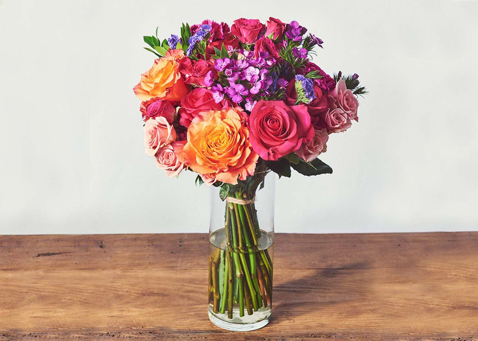 Tropical floral arrangements for VIP inflight catering at Princess Juliana Airport TNCM St Maarten